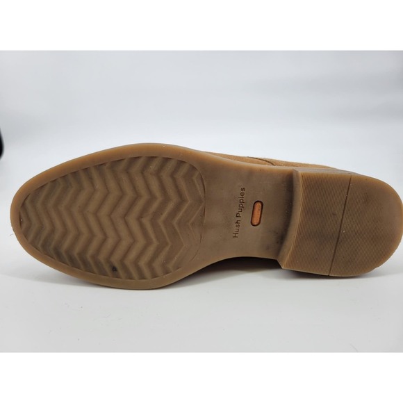 Hush Puppies Bailey Faux Fur Chukka Ankle Boot Bootie Tan Camel 7.5 - Picture 6 of 10